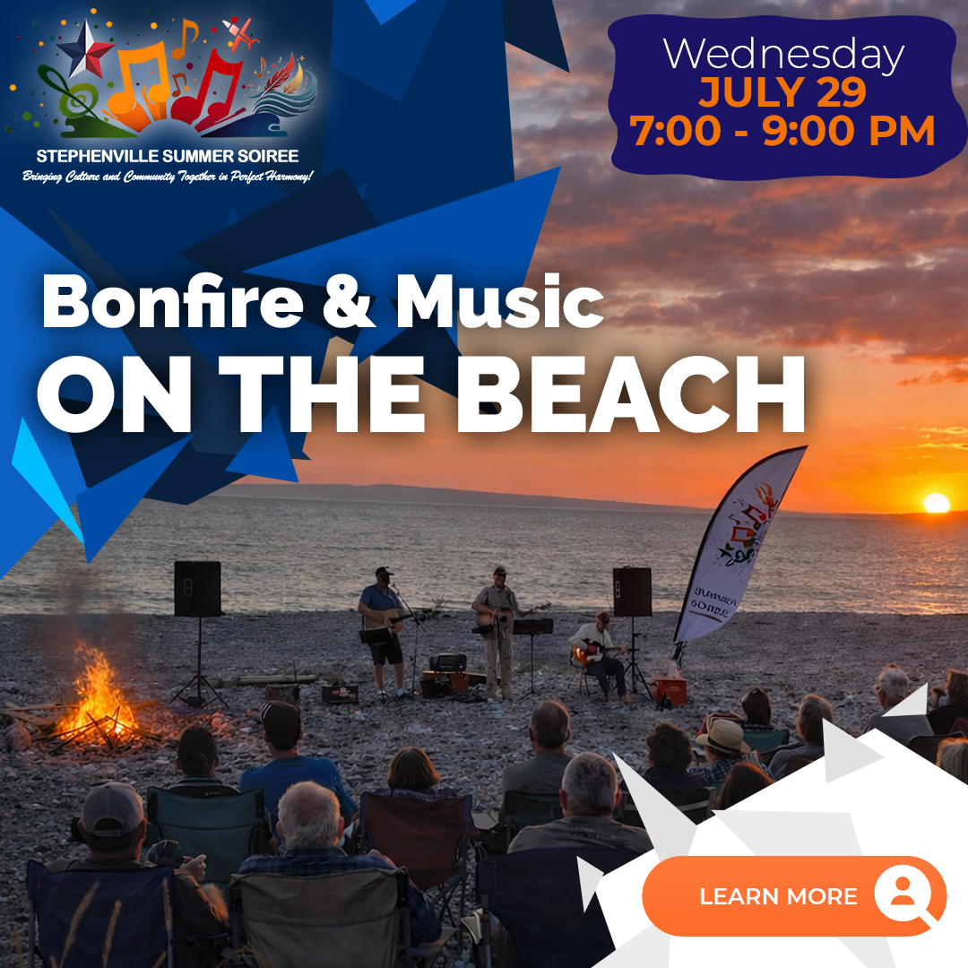 Bonfire and Music on the Beach July 29